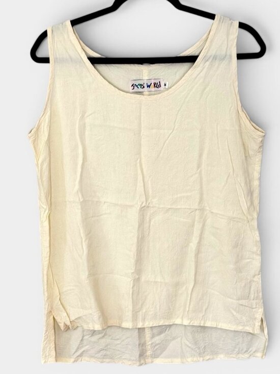 Tops - Yellow Tank Top